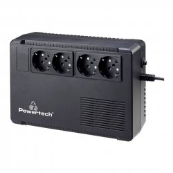 Компактен UPS с 4 шуко гнезда за дома или офиса!