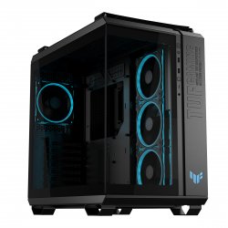 TUF Gaming GT502 Horizon ARGB Black Edition е стилна и функционална компютърна кутия, предназначена за геймъри и ентусиасти!