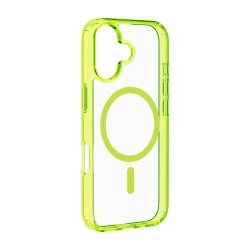 Iconic Mag е калъф, който комбинира прозрачност и цвят, напълно съвместим с MagSafe аксесоари!