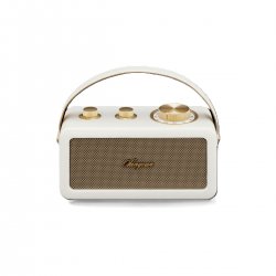 Преносимото радио Sangean RA-101 Retro Bluetooth TWS с дървен корпус е компактно, но забележително мощно аудио устройство, предназначено за потребители, които ценят както винтидж естетиката, така и модерните безжични функции!