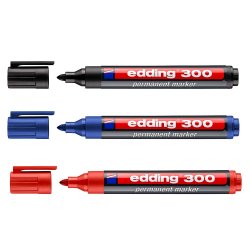 Удобно решение за ежедневни нужди от маркиране. Еdding 300 работи върху почти всички материали и повърхности.