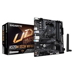 Надеждно и богато на функции Micro-ATX дъно, базирано на чипсет AMD A520! Осигурява стабилна съвместимост с процесори AMD Ryzen от сериите 5000, 4000 G-Series и 3000!