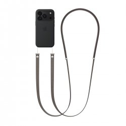 Каишката Crossbody предлага удобно прилягане към тялото и носене без ръце на любимия ти iPhone! Прикрепя се към избрани калъфи на Apple и може да се регулира дължината ѝ според предпочитанията ти!