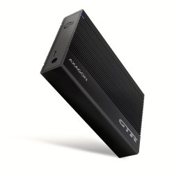 Оребрена алуминиева външна кутия с USB 3.2 Gen 1 (USB 3.0) интерфейс за 3.5" SATA HDD!