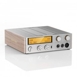 Флагмански многофункционален desktop DAC, streamer, предусилвател и усилвател за слушалки на FiiO, изграден около патентован 24+5-битов сегментиран R2R PRO резисторен масив за топъл, естествен аналогов звук!