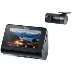 Автомобилен видеорегистратор с 4K резолюция, нощно виждане, вграден GPS и възможност за 4G свързаност през хардуерен модул! Включва и задна камера!