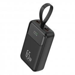 Подходящ за бързо зареждане на смартфони, таблети и някои модели лаптопи през USB Type-C изход (65W Max)!