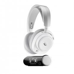 Arctis Nova Pro Omni с Hi-Res 96kHz/24-bit, ANC 40%, AI микрофон, 60 часа с dual hot-swap батерии и OmniPlay от 4 източника за непрекъснат gaming с високо качество!