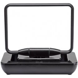 Вътрешна, пасивна антена за перфектно приемане на аналогова, цифрова, ефирна телевизия (DVB-T) и радио сигнали (DAB)!