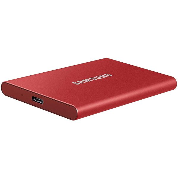Samsung - Ext. SSD T7 Portable 500GB Red - Външни SSD дискове